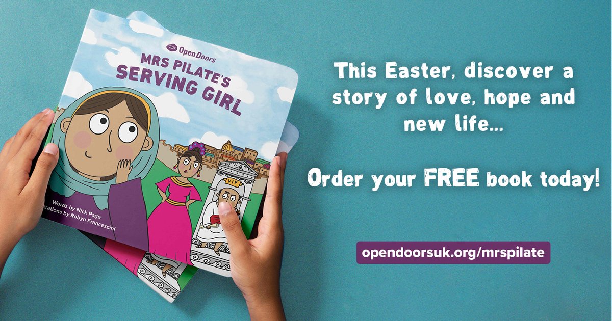 When Mrs Pilate’s serving girl accompanies her mistress to Jerusalem, she keeps hearing about a mysterious Messiah. Who is He? And will she get into trouble for finding out more? 

Find out more with our new children's resource for Easter: bit.ly/4b2tTZE