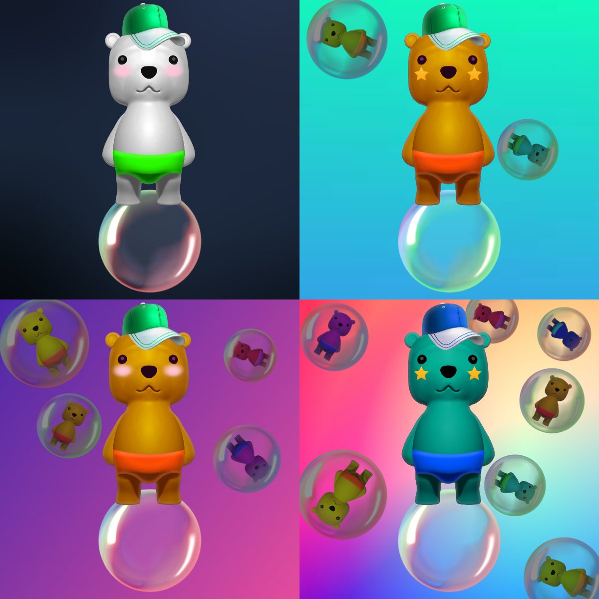 Multibears Above NFT Collection:

A Collection of Attractive, Pretty, and Endearing NFT Bears lurking in a vast universe.

Collect here: opensea.io/collection/mul…… 

The next blue chip NFT!

#NFT #NFTGiveaway #NFTCollection #NFTCommuntiy #nftdrops #ETH #investing #fypシ #Bears