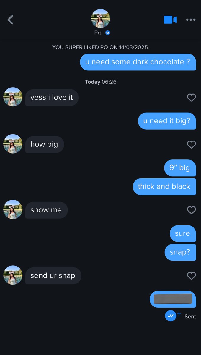 J100rdan's tweet photo. Big titty asian girl loves black men, and wastes no time asking to see this BBC.
She probably would’ve reported u if u sent her ur tiny white cock.

#Tinder #BNWO #Snowbunny #Ricebunny #Asian #Snapchat https://t.co/OXwAzLe1P3