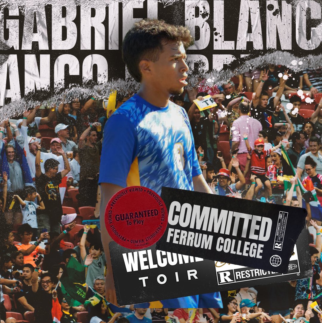 usatoir's tweet photo. 🚨 COMMITTED 🚨⠀
⠀
🤝 Gabriel Blanco
📚 @ferrummenssoccer 
⚽️ NCAA D2 | Conference Carolinas

We are thrilled to announce that Gabriel Blanco has committed to Ferrum College to continue his academic and athletic career at the NCAA D2 level in Conference Carolinas! https://t.co/Pj3ZZKyQD4