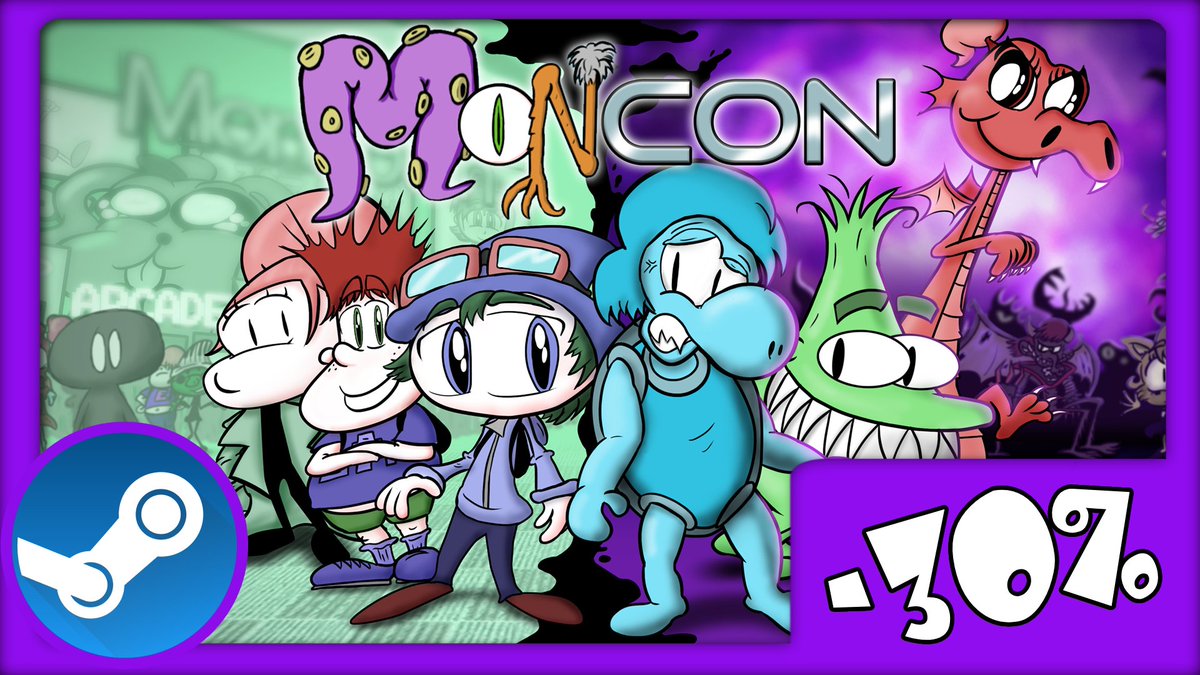 MegaMainframe's tweet image. MonCon is 30% OFF for the Steam Spring Sale!
Go pick up our biggest, wildest game yet! tinyurl.com/4smudafh
#SteamSale #Steam #RPG #SocialAnxiety #indiegame #indiedev #SteamSpringSale