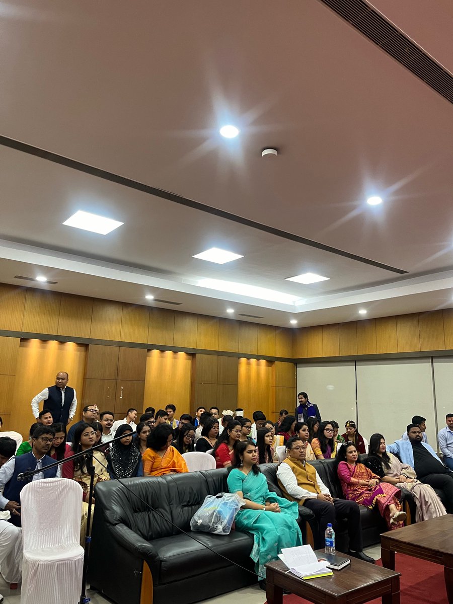 aasc1960's tweet photo. “A nation's culture resides in the hearts and in the soul of its people”- Mahatma Gandhi. 

The Joint Induction Training Programme of the ACS &amp; APS OTs (2025 batch) ends with a delightful cultural evening. https://t.co/EaIDqSC0Ri