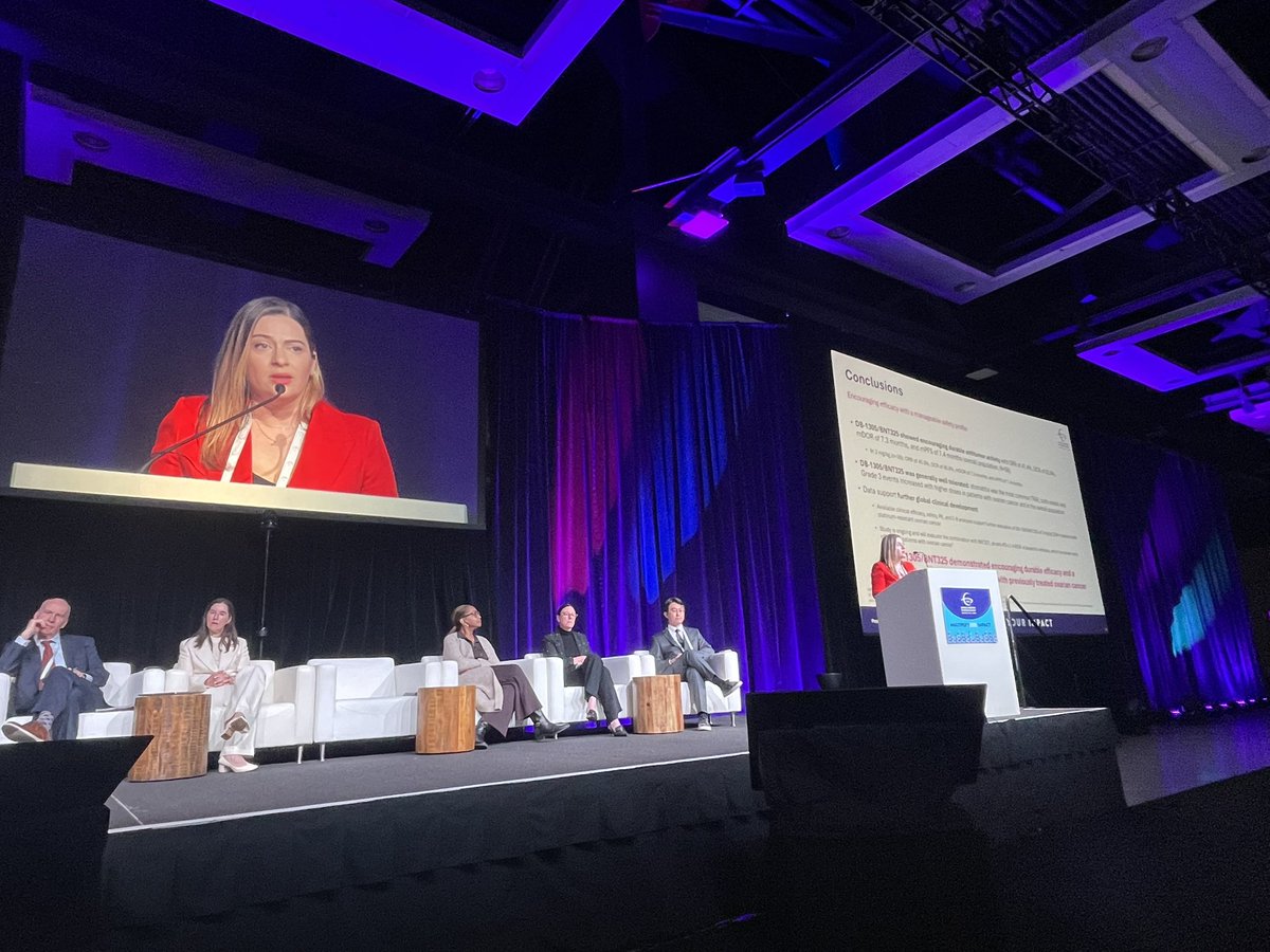 Ying Liu (@yingliu88) on Twitter photo Super star <a href="/MariaRubinstein/">Maria Rubinstein, MD</a> presenting the impressive results of DB1305, a TROP2 targeting ADC, in #ovariancancer @ #SGO2025 Aggressive management of stomatitis makes this treatment tolerable and keeps our patients going! <a href="/TeamOvary_MSK/">Team Ovary, Memorial Sloan Kettering Cancer Center</a> <a href="/MSK_DeptOfMed/">MSK Department of Medicine</a> <a href="/MSKCancerCenter/">Memorial Sloan Kettering Cancer Center</a> Super star <a href="/MariaRubinstein/">Maria Rubinstein, MD</a> presenting the impressive results of DB1305, a TROP2 targeting ADC, in #ovariancancer @ #SGO2025 Aggressive management of stomatitis makes this treatment tolerable and keeps our patients going! <a href="/TeamOvary_MSK/">Team Ovary, Memorial Sloan Kettering Cancer Center</a> <a href="/MSK_DeptOfMed/">MSK Department of Medicine</a> <a href="/MSKCancerCenter/">Memorial Sloan Kettering Cancer Center</a>