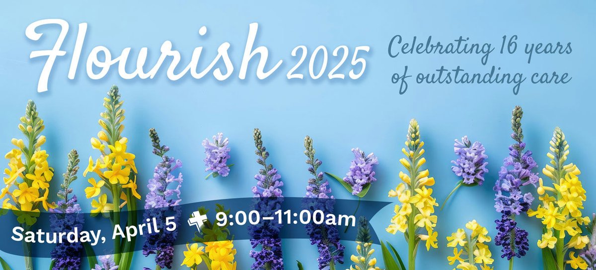 There’s still time to join us at Flourish 2025--or you can give toward our $25,000 challenge match! Your support is so important as we strive to serve and grow this year: ow.ly/FTtA50VaIBs