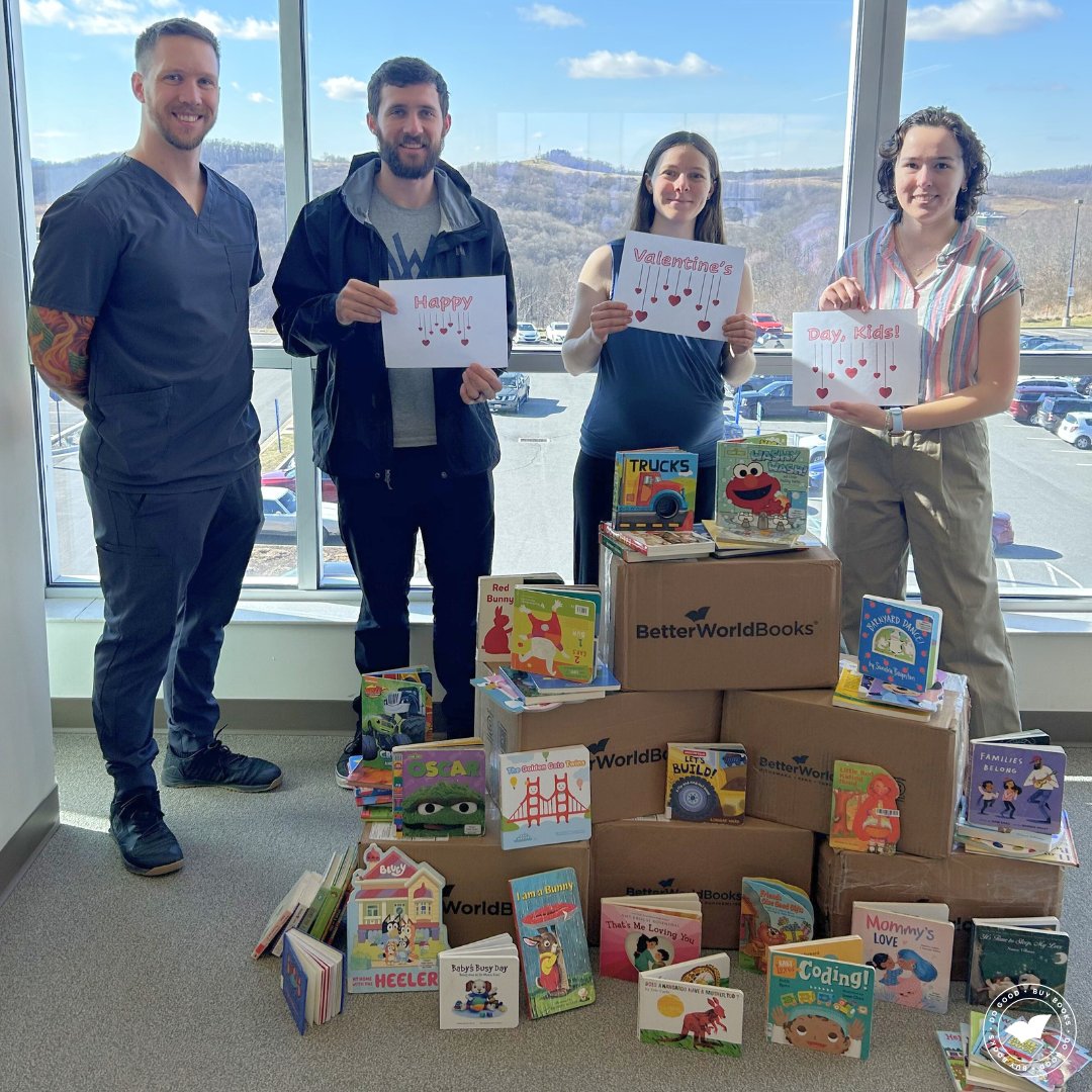BWBooks's tweet photo. We teamed up with Parents in Medicine to donate books to pediatric patients at local clinics and hospitals! 📚💙 Helping little readers heal, one story at a time.
Request a Donation → https://t.co/39BiYEbMkI
#literacymatters #bookdonation #buildinglibraries #readingforall https://t.co/fRUwko5yZH
