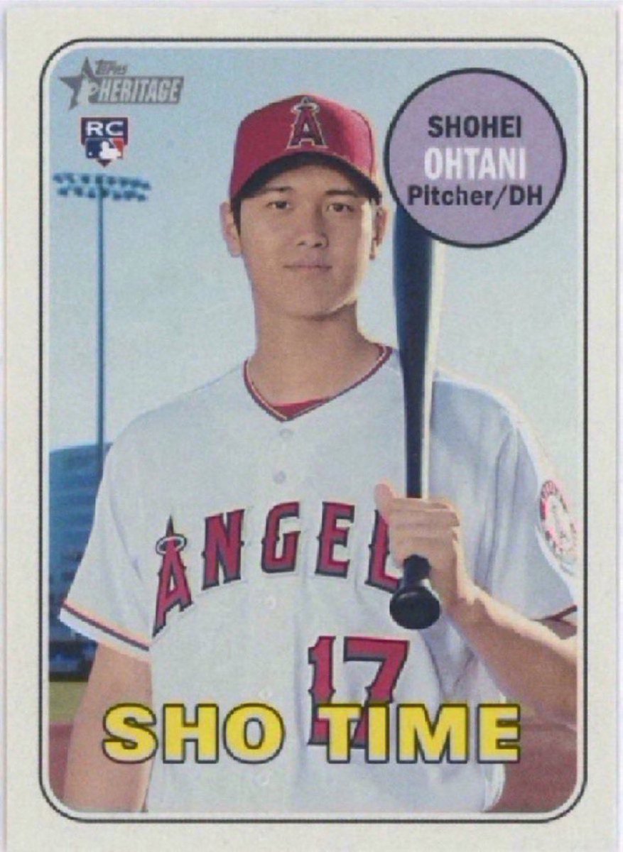 aaroncgarrett's tweet photo. It’s #ShoTimeSaturday! Your OFFICIAL Shohei Ohtani B/S/T thread!

Post good pics of awesome cards at great prices, and have fun!

Please RT if you post or scroll! https://t.co/lniCVsRx23