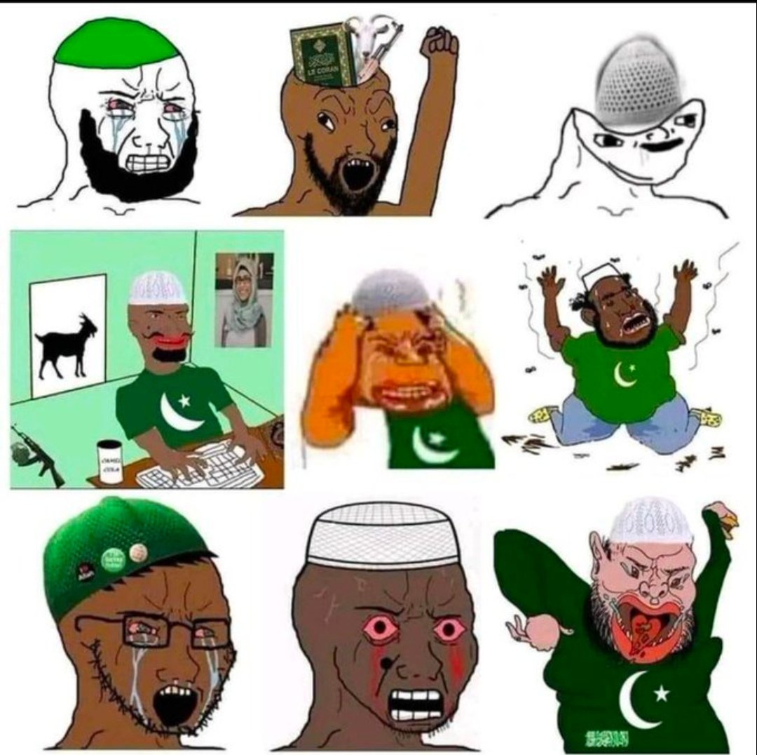 Arunavg822's tweet image. A humble request to to every illiterate Pakistani X handle out there, pls learn English before you tweet from ur dirty mouth...🤮🤮🤮 Then only u guys can handle Indians, I mean endians... 🙏🙏🙏😭😭😭
#LahooriChooran
#JasbeWaliQuam
#SurrenderArmy