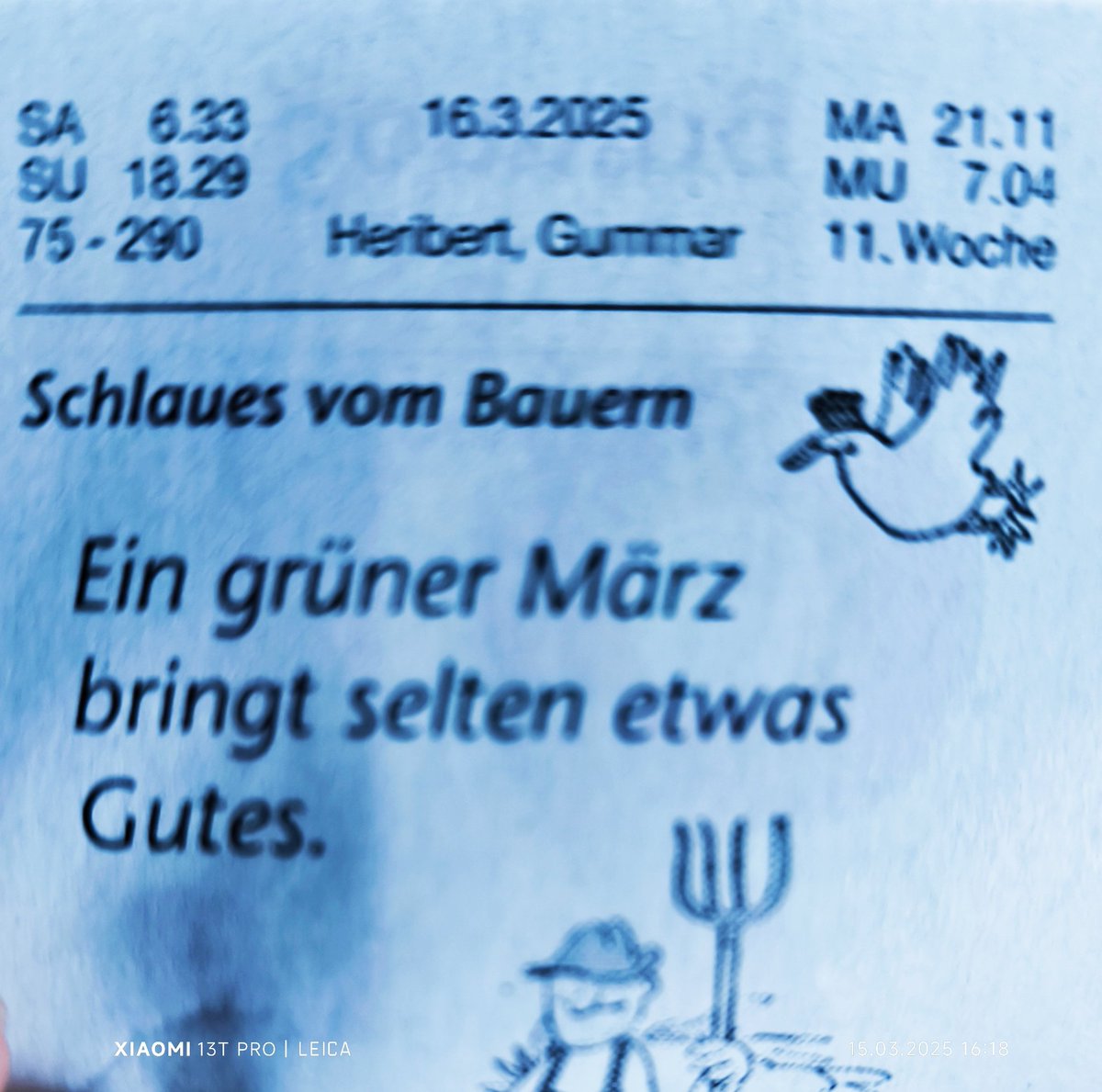 Mein Kalenderblatt für morgen. ä=e. Aber sonst... #cdu #Gruene #SPD #schuldenpaket