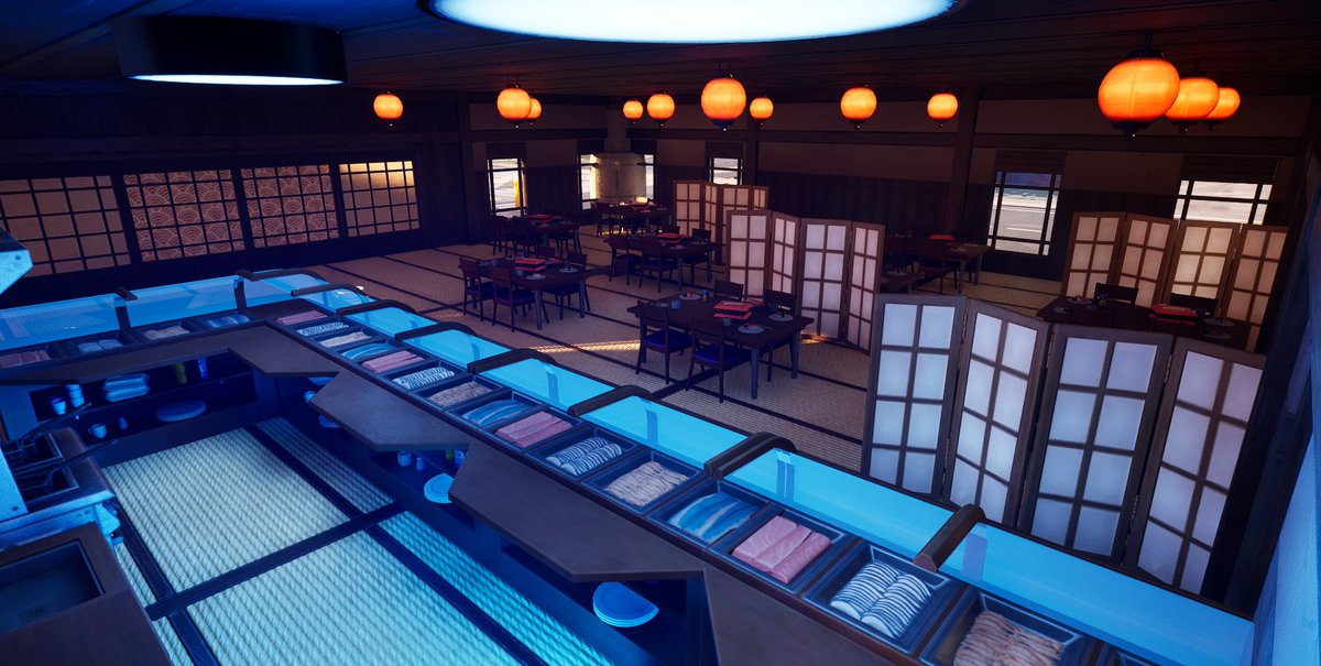 VortexStudioFtn's tweet image. 🍣 Welcome to the Chinese restaurant corner!
Delicious vibes, cozy lights, and a perfect chill spot after a long fight!🥡

#FortniteCreative #FortniteMap #ChineseRestaurant