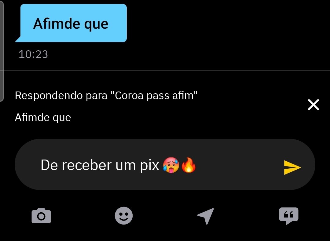 Não menti 🙂‍↔️