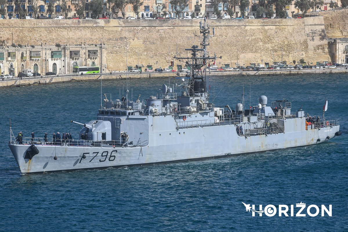 WarshipCam's tweet photo. French Navy D'Estienne d'Orves-class offshore patrol boat FS Commandant Birot (F796) coming into Valletta, Malta - March 14, 2025 #fscommandantbirot #f796
SRC: INST- horizonmalta / INT- https://t.co/YhjSW7jEzh https://t.co/985pRa3k46