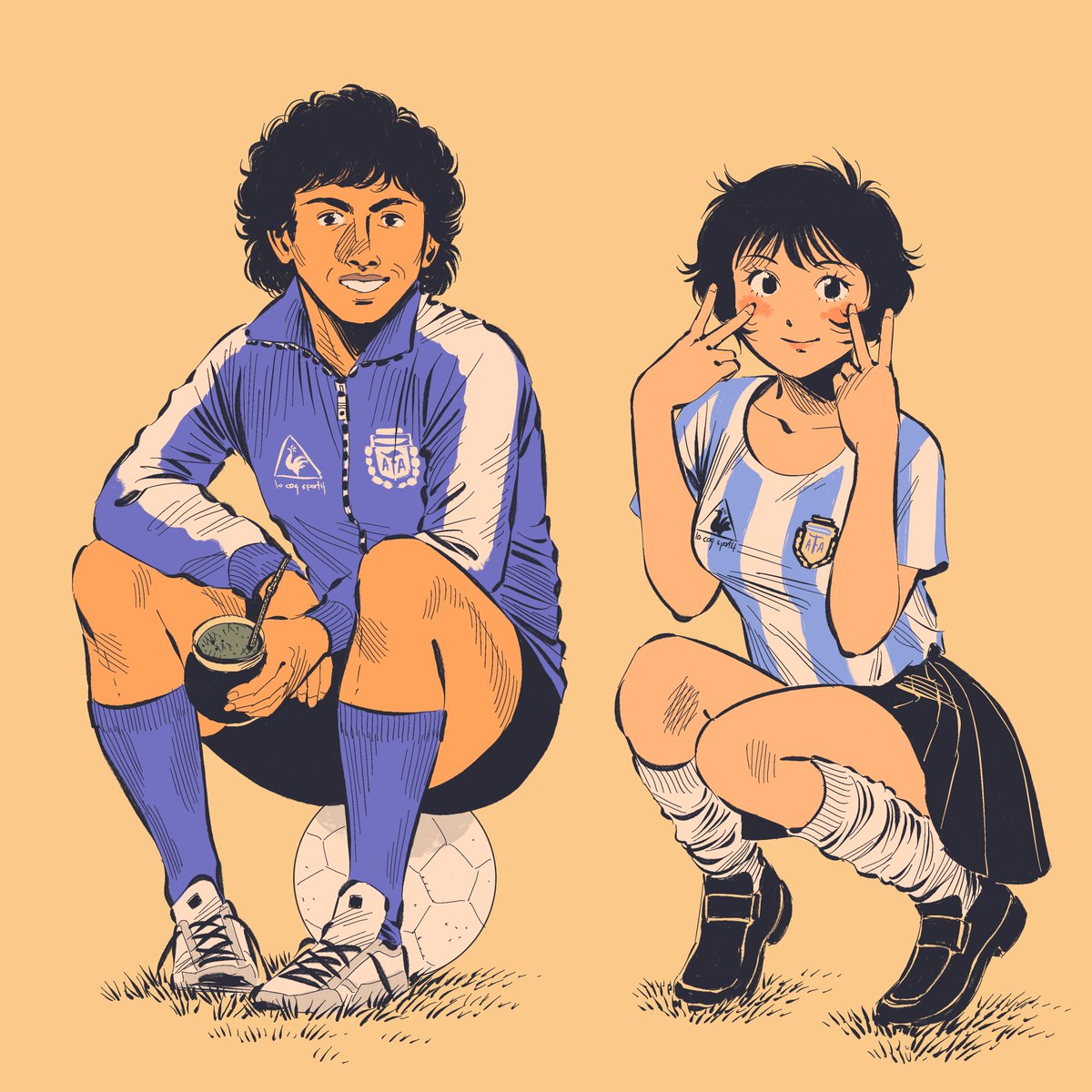 heytherenrds's tweet photo. Madeline meets Maradona https://t.co/eAffo55Eo7