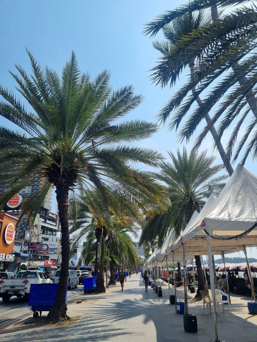 shinvigor's tweet photo. Pattaya beach road... https://t.co/9unYCYjrvj