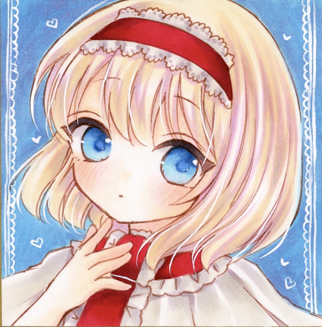 アリス・マーガトロイド 「豆色紙アリス 」|結希 花🌷yuuki hana アリス・マーガトロイド 「豆色紙アリス 」|結希 花🌷yuuki hana