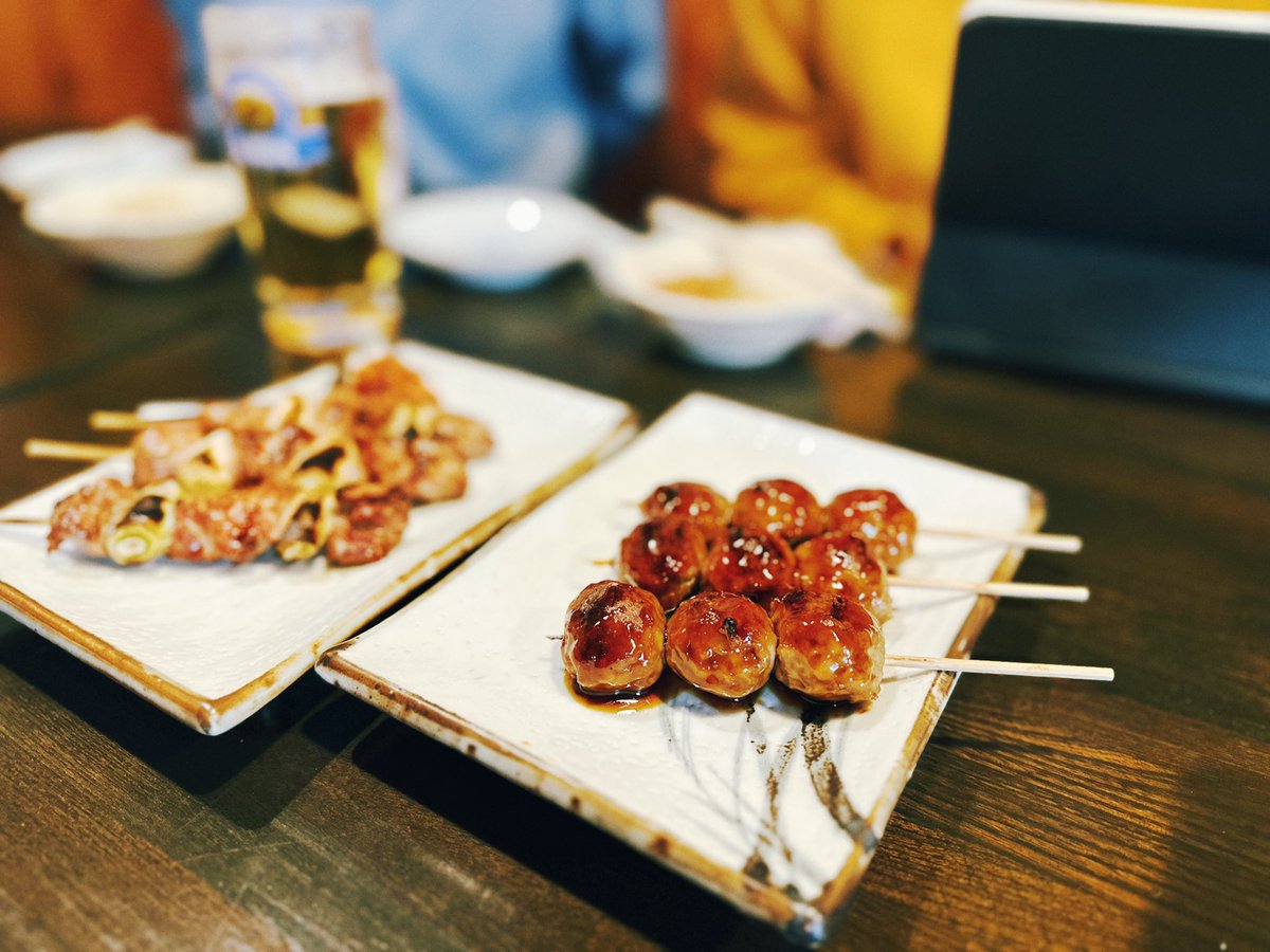 カシラとつくね！！

鴻巣のミラーボール🪩

新しい美味しいものと出会いでした…
 
#こんポジ #どきすて