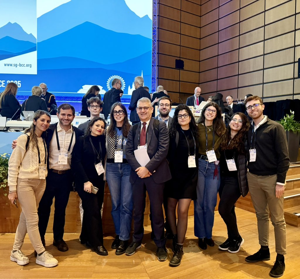 PTarantinoMD's tweet photo. The #CuriglianoLab and alumni at #SGBCC2025! 🇦🇹 https://t.co/gEjXU7HT5d