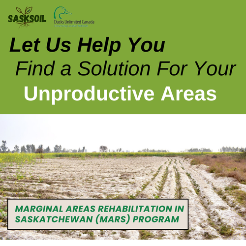 SaskSoil's tweet photo. 📢 💰Farmers can earn up to $100/acre on eligible marginal land! Join the #MARSprogram to convert unprofitable cropland into perennial forage.
✔ Reduce HR weeds  
✔ Establish buffer zones  
✔ Manage clubroot

🔗 Apply now: https://t.co/YPvvvA3V3K @DucksUnlimited https://t.co/Ft6PBgO7dp