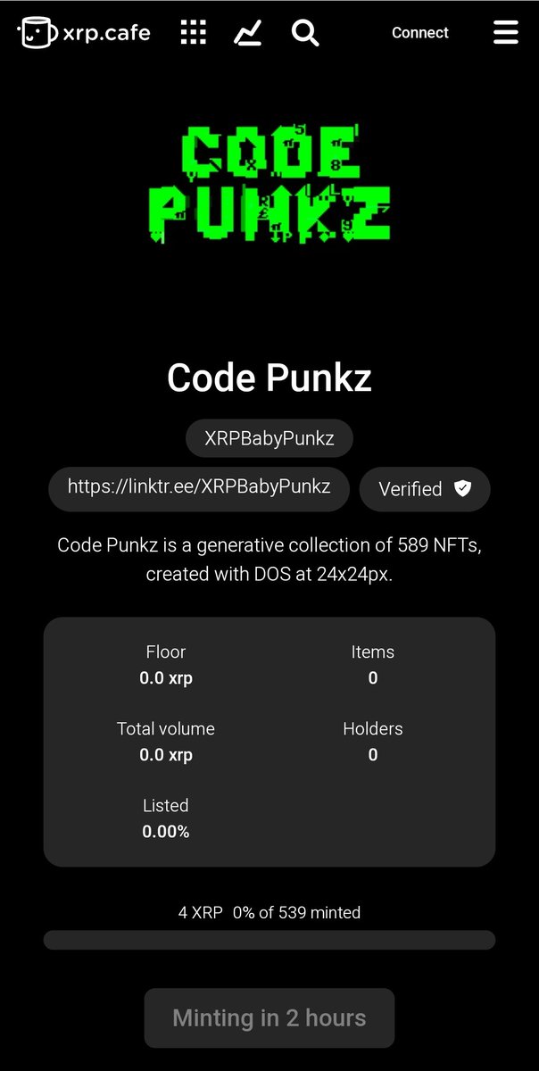 XRPBabyPunkz's tweet photo. Good morning #XRP community 💎

The day has come, all baby punk holder have your place guaranteed for the first mint phase (24h early access). 

✍️OG WL's opening in 2h - Mint Price 4 XRP 
https://t.co/IOP04GtYzW…

🫂Join our discord to stay always updated and not miss any opportunities or benefits for holders.
https://t.co/hfBFUiwjPr

💻 #CodePunkz