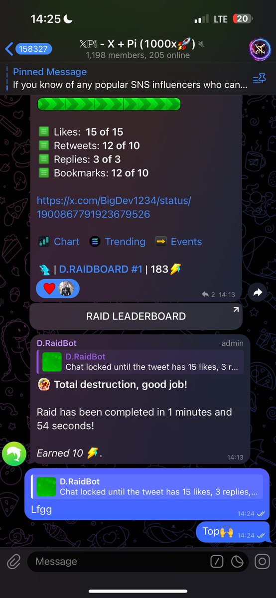 <a href="/X_Pi_S/">XPi - X + Pi</a> trusted us . We delivered
Our sharing team has been putting in the work, and the results speak for themselves. With one of our top players leading the charge on the Radar’s board….
This is just the beginning,we’re here to take it to the next level. #GREATSHILLERS