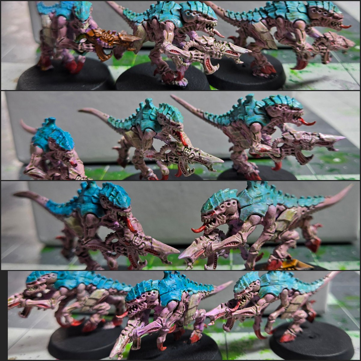 AtollEarth's tweet photo. Working on a little band of friendly folks.
#paintingwarhammer https://t.co/hsLFcL529A