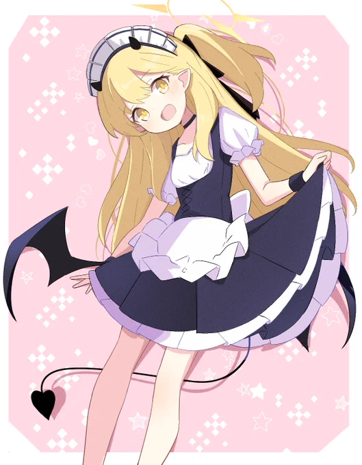 メイドイブキ「先生～!見て見て～!かわいい服～!」#ブルアカ 