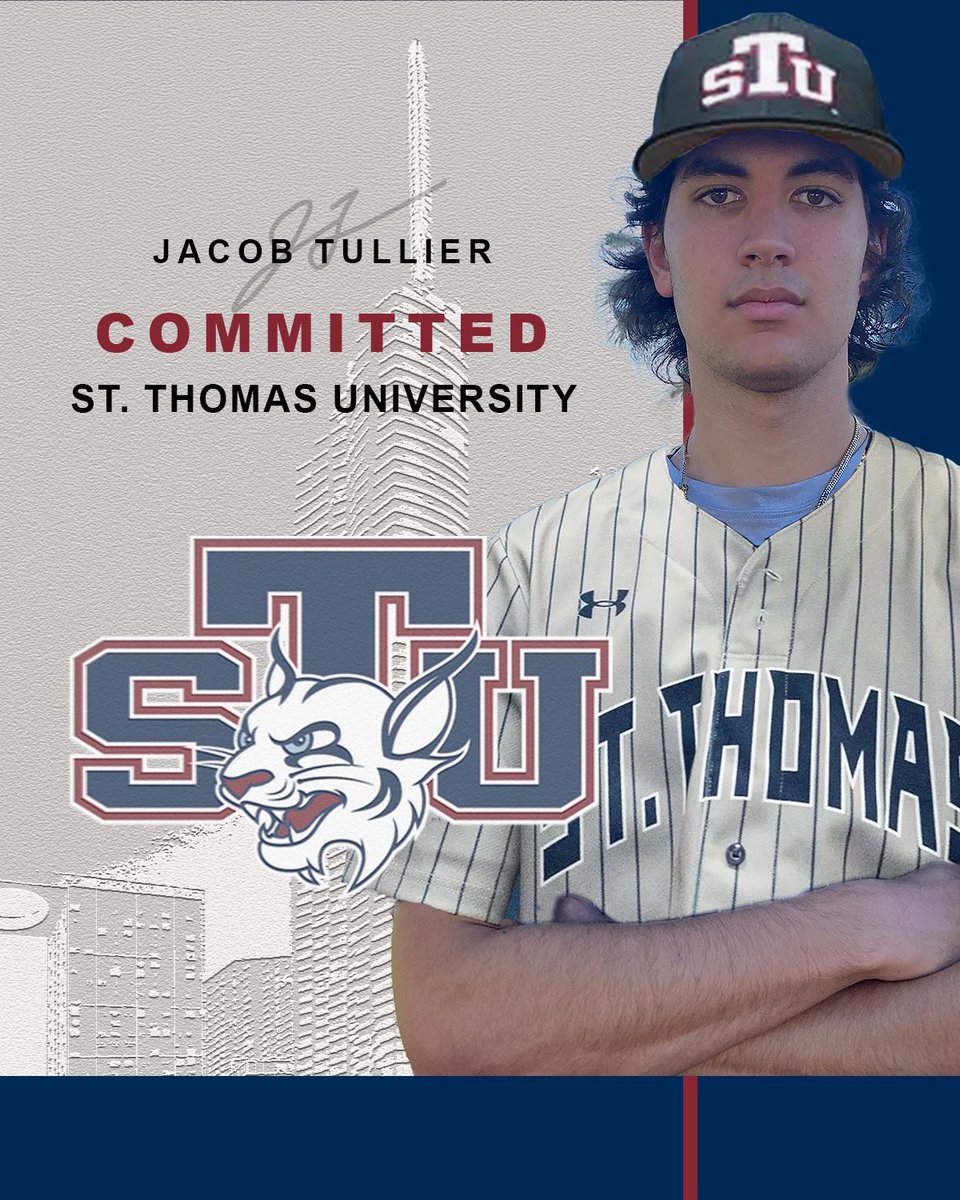 I am very excited to announce my commitment to <a href="/STU_Baseball/">STU Baseball</a> I would first like to give all glory to God because I would not be this far without Him. Second I would like to thank my parents, grandparents, and coaches for investing in me and pushing me all the way. #committed