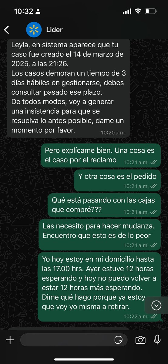 LeylaAnuch's tweet photo. @LIDERcl ¿Es esto calidad en servicio al cliente? HAN SIDO UNA PESADILLA desde ayer @LIDERcl https://t.co/NSyNPqm8vb