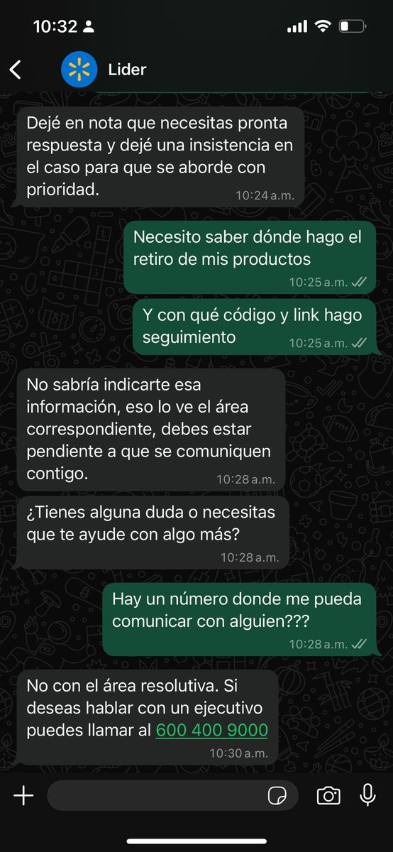 LeylaAnuch's tweet photo. @LIDERcl ¿Es esto calidad en servicio al cliente? HAN SIDO UNA PESADILLA desde ayer @LIDERcl https://t.co/NSyNPqm8vb