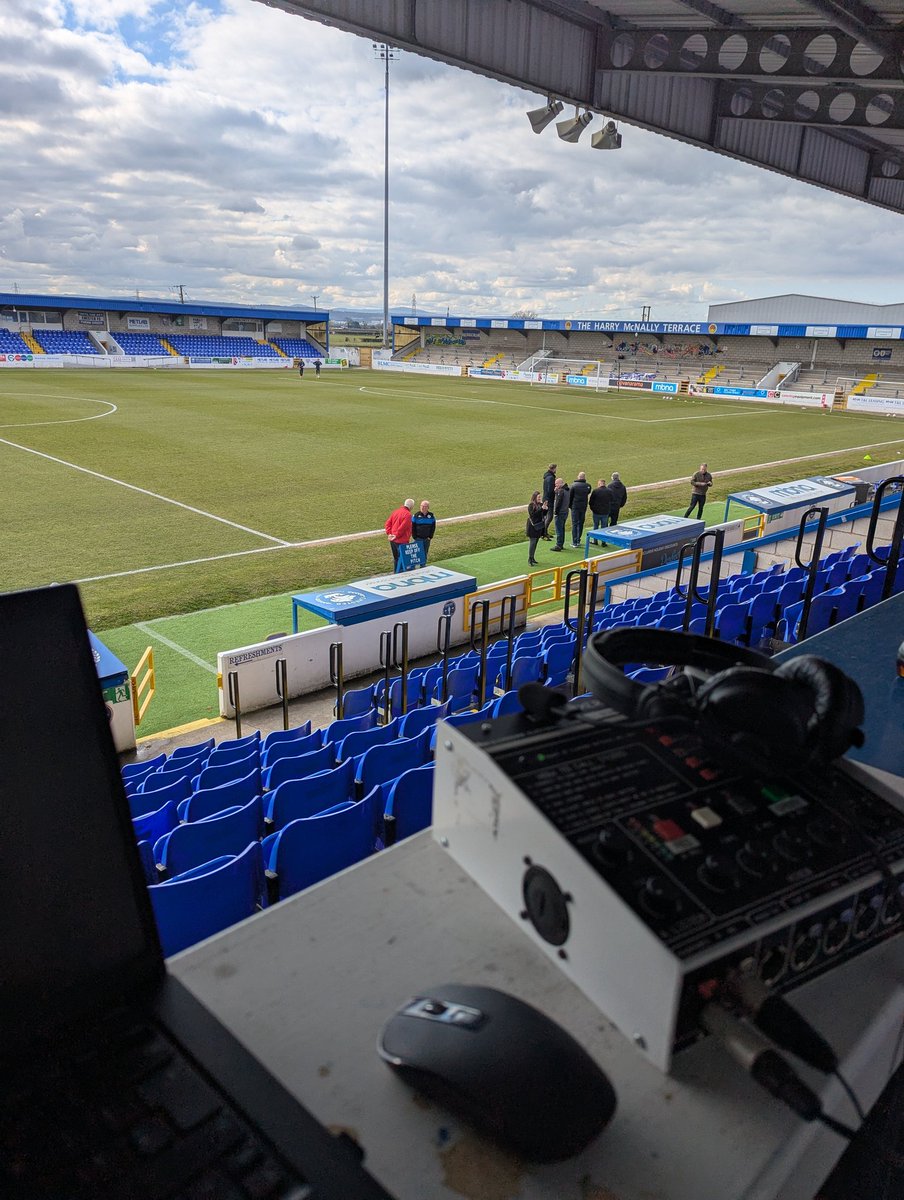 The blues are back in action at the Deva, as they take on Leamington. Updates on <a href="/Dee1063/">Chester's Dee Radio</a> throughout the afternoon.