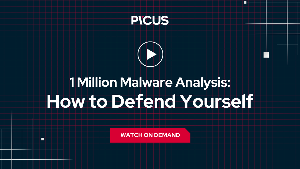 PicusSecurity's tweet image. Ridge IT &amp;amp; Picus Security break down real-world malware tactics, analyzing 1M malware samples to reveal the top 10 MITRE ATT&amp;amp;CK techniques behind 93% of attacks.

📺 Watch the full webinar here 👉 hubs.li/Q03bhvjZ0

#CyberSecurity #Infostealers #MITREATTACK #Malware