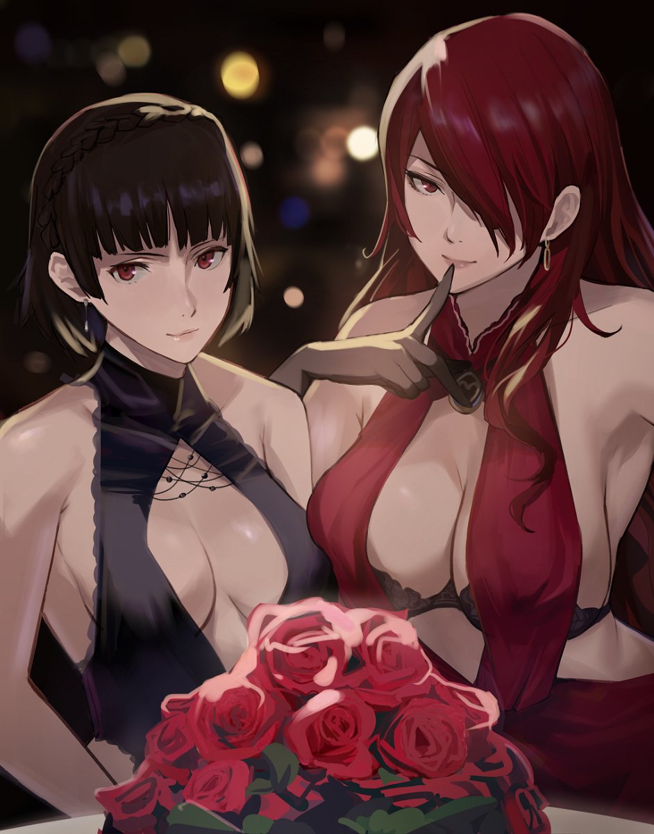 PersonasWaifus's tweet photo. Left or right? [Makoto Niijima and Mitsuru Kirijo]
Source:https://t.co/k9tLOy4mIH https://t.co/T84fctsqQj