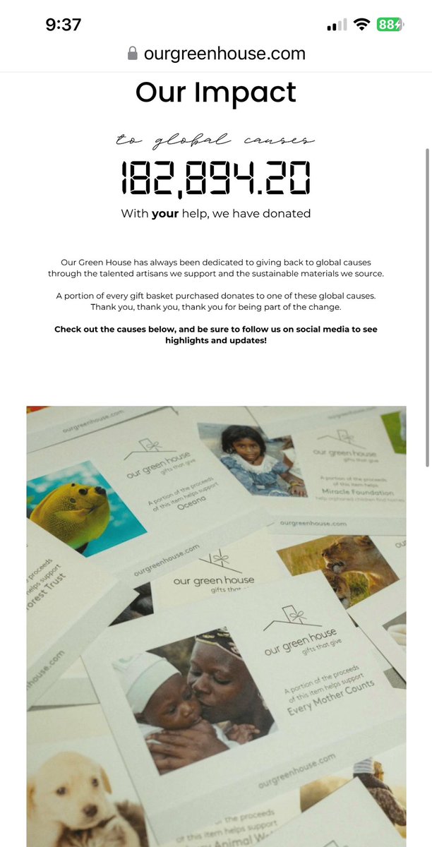 ourgreenhouse's tweet photo. Who would have ever believed we could make such a difference in the world? 
#giveback #makeadifference #estherhicks @marieforleo https://t.co/EfpgGitL7U