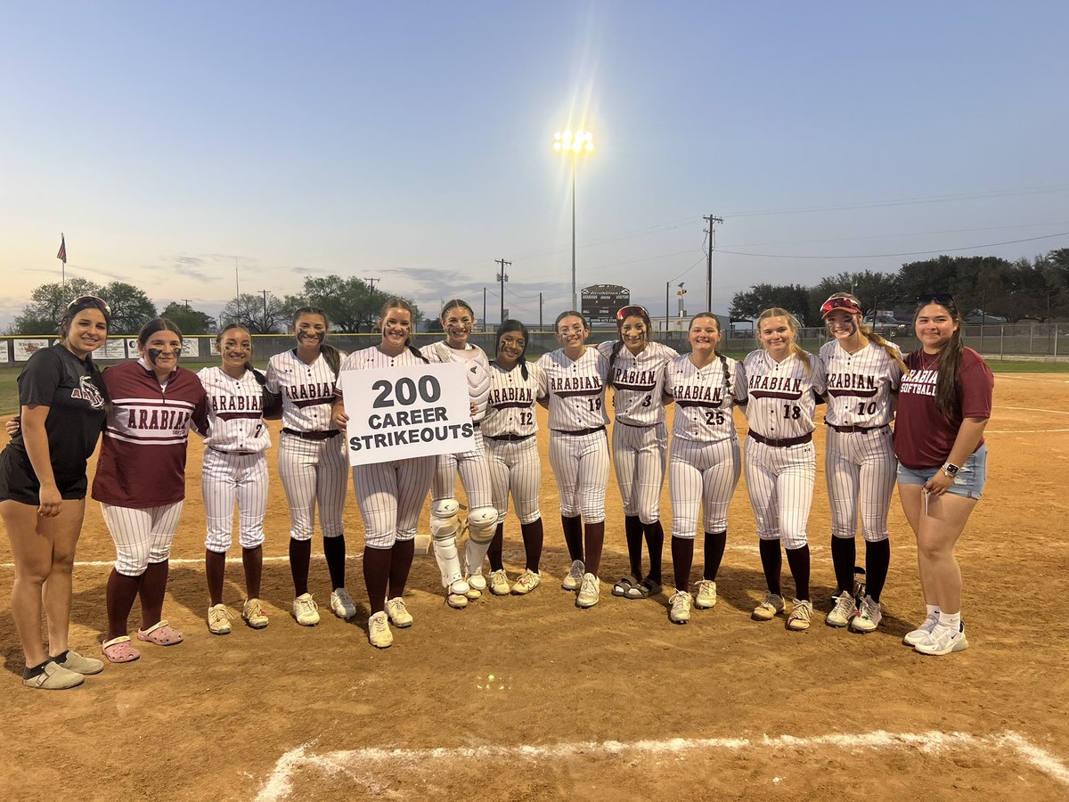 Hit 200 High School Career Strikeouts mid season of my Sophomore year. #GOALS