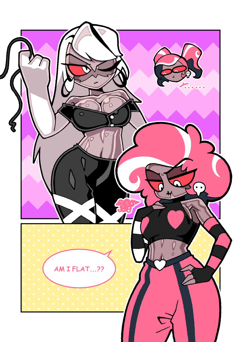 drawingdabois's tweet photo. am I...?(part-2)🤔
#HazbinHotelFanart #HazbinHotelCarmilla #HazbinHotelVelvette https://t.co/1a7kZy3H0m