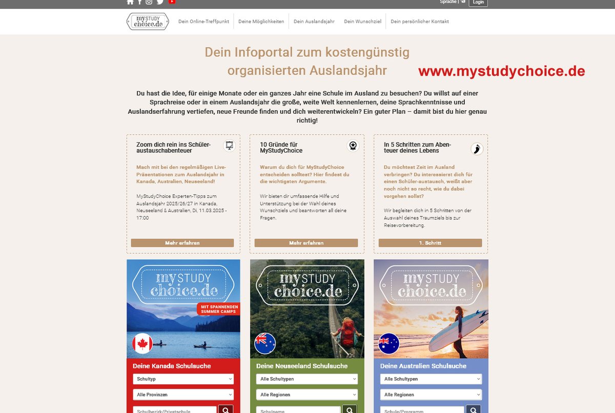 mystudychoice.de tweet media