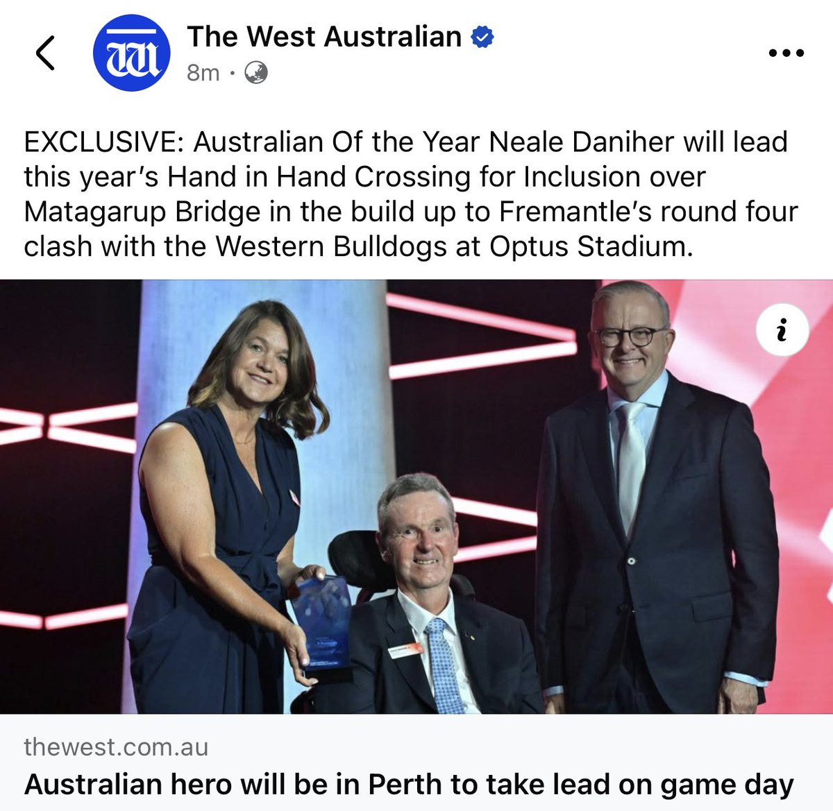 Purplearmy2018's tweet photo. 🥹 How special and touching this will be 👏

#foreverfreo #aflfreodogs #daniher https://t.co/08q8Q8v00q