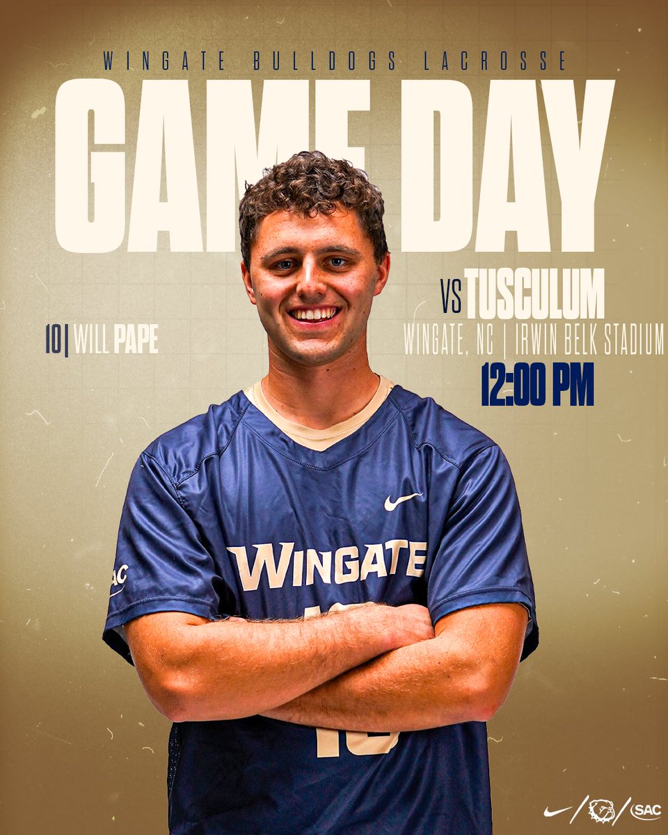 WU_Bulldogs's tweet photo. GameDay for @WingateLacrosse 🥍 !!
🆚 @TusculumSports
📍 Wingate, NC
⏰ 12 PM
📽️ https://t.co/ip5QFr5e7N
📊 https://t.co/QLk4ye10gW
📰 https://t.co/5nbKD79I5M
#OneDog | #WUMLAX https://t.co/FJegAhoncT