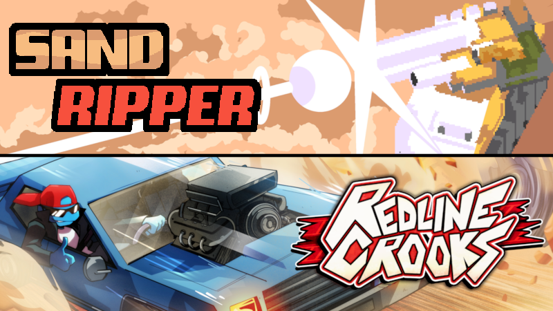 Did you know? REDLINE CROOKS is 35% off this SPRING SALE! #SteamSpringSale 

Did you ALSO know? You can now get REDLINE CROOKS <a href="/MackiePalmer_/">Mack</a> 's SANDRIPPER in one handy bundle on Steam!!

Link below!
