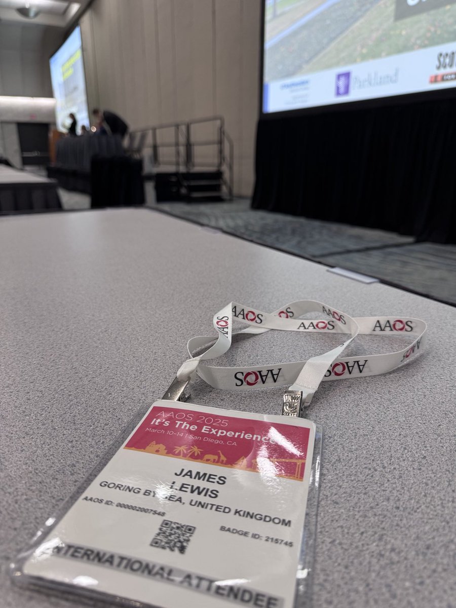 Leaving the American Academy of Orthopaedic Surgeons meeting today and heading off to do some hiking. What an incredible meeting, packed full of gems, ground breaking ideas, innovations, wonderful people, and old friends.