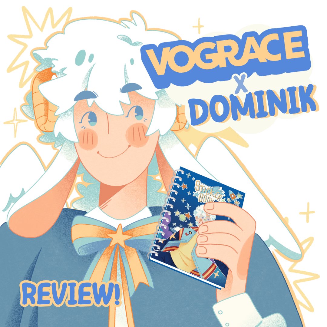 DominikNene_art's tweet image. DOMINIK x VOGRACE collaboration!
Recently @VograceCharms contacted me to collaborate and make some new merch!
I am really happy to have had this opportunity and I took the chance to create something new ๐โค๏ธโจ
#vograce #lanyard #artistalley #notebook #stickerbook