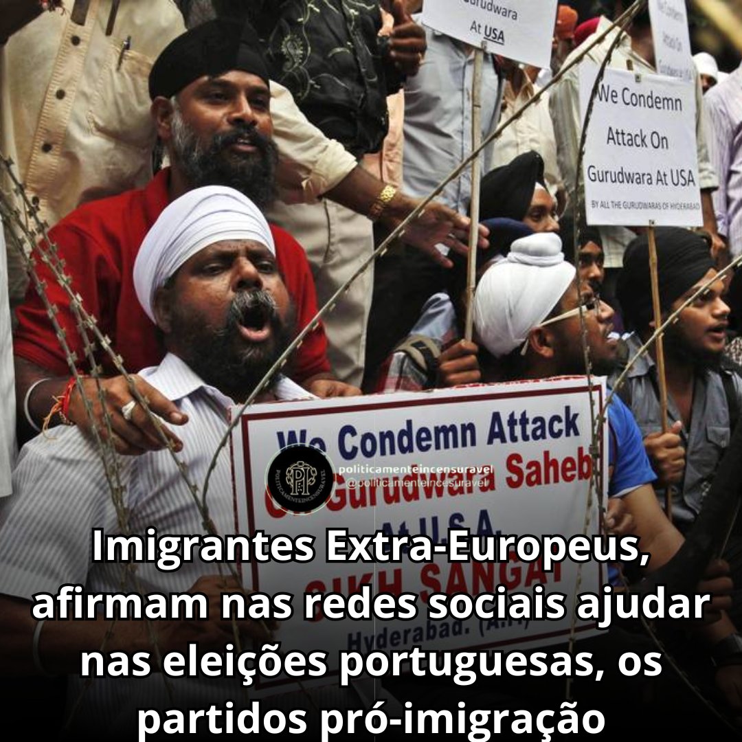 P_Incensuravel's tweet photo. O direito de voto tem que ser urgentemente alterado!Ser-se português nacionalizado não basta! Todos os partidos que forem pró-imigração,seja ela legal ou ilegal, ao fim de 5 a 8 anos, poderão perpetuar-se no poder!ISTO TEM URGENTEMENTE DE SER MUDADO PARA DAR VOZ AOS PORTUGUESES! https://t.co/DzXc6c2Y9h