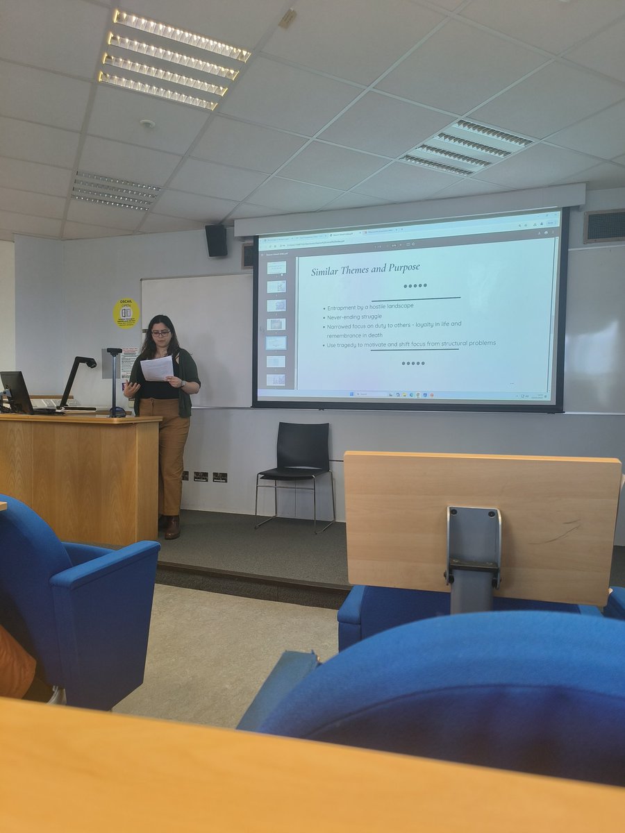 Onto our third panel of the day! Eleanor Lynch compares the Song of Roland to the Yarnell Hill Fire Tragedy and its use in firefighter education.