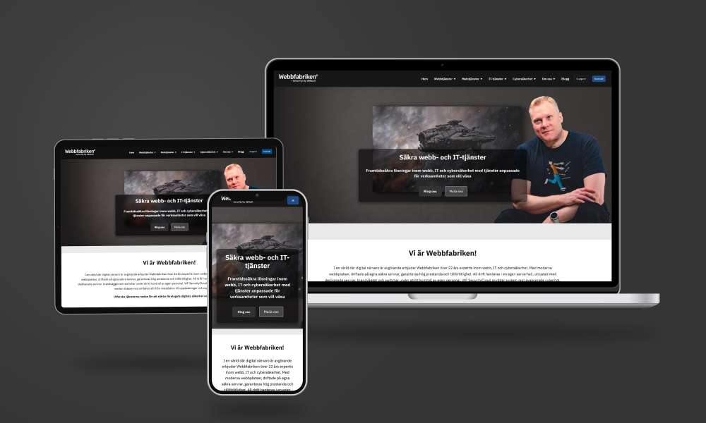 webbfabriken's tweet photo. I am thrilled to announce that at Webbfabriken® we have launched our new homepage, built in-house on our proprietary CMS—designed and developed by myself. Our web system is engineered with top-tier security and exceptional performance in mind, achieving perfect scores of 100/100 https://t.co/2O0qII2k6Y