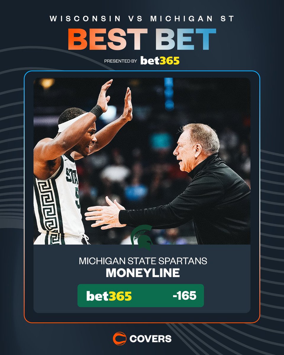 Covers's tweet image. 💰 @bet365_us Saturday Afternoon CBB Betting Hub 💰

🔸 TEN-AUB: covers.com/ncaab/tennesse…
🔸 WIS-MSU: covers.com/ncaab/wisconsi…
🔸 SCST-NORF: covers.com/ncaab/south-ca…
🔸 ME-BRY: covers.com/ncaab/maine-vs…

⭐️ Bet Now w/ @bet365_us: covers.com/betting/sports…