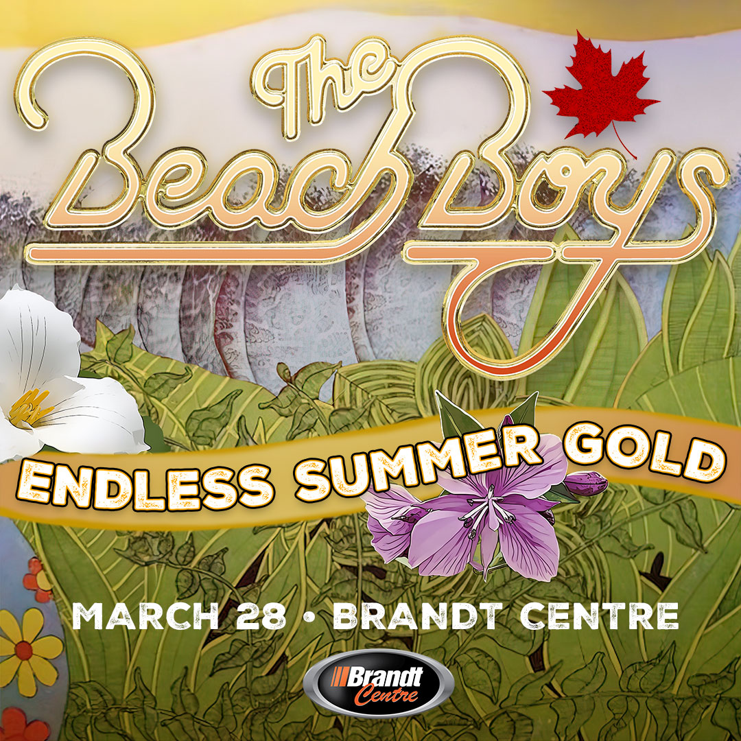 Brandt Centre (@brandtcentre) on Twitter photo 📢 Reminder! <a href="/TheBeachBoys/">The Beach Boys</a> are bringing their Endless Summer Gold Tour to the Brandt Centre this month on Friday, March 28, 2025! 😎🏖️
Don’t miss your chance to experience this legendary band live—grab your tickets now! 🎟️
🔗 Get yours here: realdistrict.ca/events/the-bea… 📢 Reminder! <a href="/TheBeachBoys/">The Beach Boys</a> are bringing their Endless Summer Gold Tour to the Brandt Centre this month on Friday, March 28, 2025! 😎🏖️
Don’t miss your chance to experience this legendary band live—grab your tickets now! 🎟️
🔗 Get yours here: realdistrict.ca/events/the-bea…
