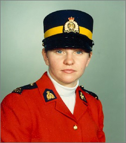 Della Beyak grew up in Winnipegosis where she spent her time figure skating, going to 4H &amp; dancing with the Sopilka Ukrainian Dancers. On March 15, 1989, Cst Beyak was involved in a head-on collision while responding to a call, near Assiniboia, SK. #rcmpmb #RCMPNeverForget