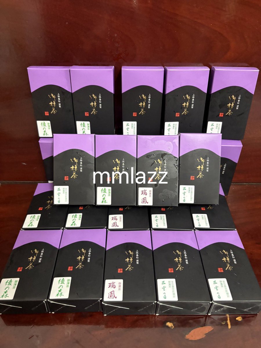 mmlazz's tweet photo. พร้อมส่ง Matcha จากร้าน Kanbayashi 🍵
💜Ayannomori 40g 980฿
💜Zuiho 40g 1050฿
💜Goun no Shiro 40g 800฿
#มัทฉะ #matcha #รีวิวญี่ปุ่น https://t.co/C2fzrsolhi