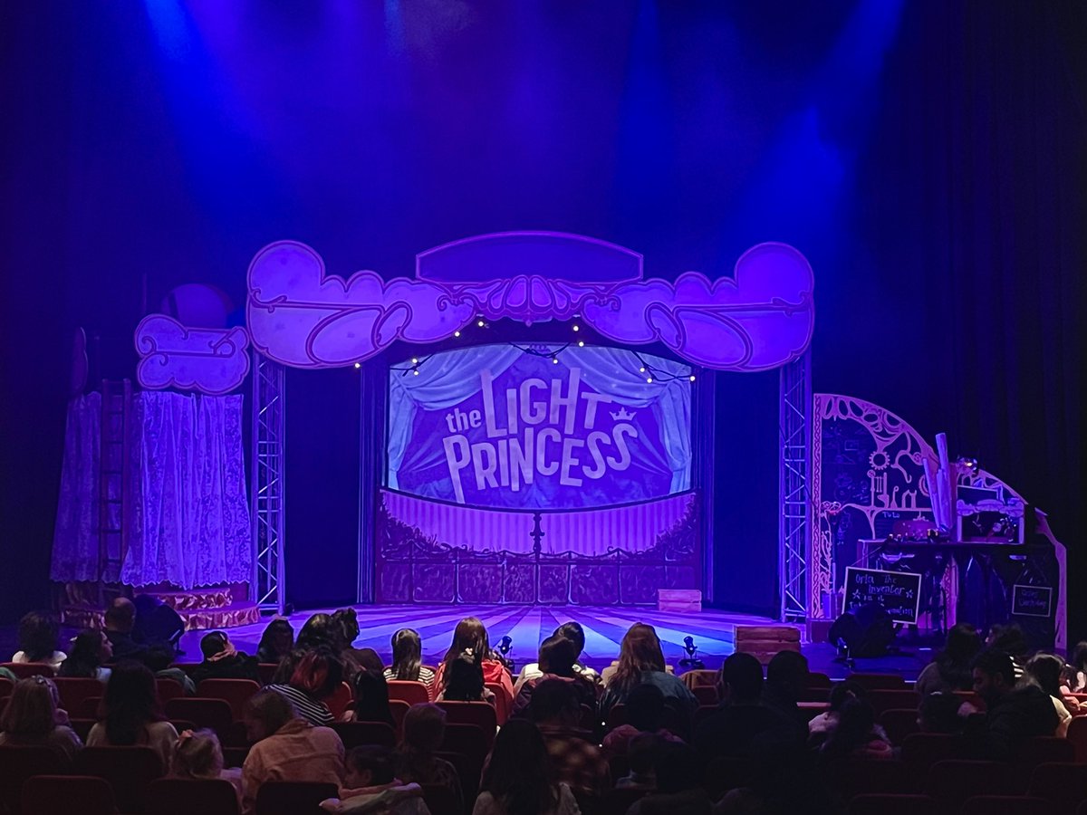 LAStheatre (@lastheatre) on Twitter photo The Light Princess is ready to go at <a href="/HarrowArts/">Harrow Arts Centre</a>! The final show of the tour. Break a leg team 🥳. #DifferentIsDelicious The Light Princess is ready to go at <a href="/HarrowArts/">Harrow Arts Centre</a>! The final show of the tour. Break a leg team 🥳. #DifferentIsDelicious