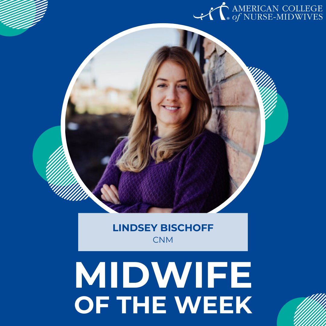 Our Midwife of the Week is Lindsey Bischoff, CNM. Members can read more about Lindsey in the Weekly CEO Update.