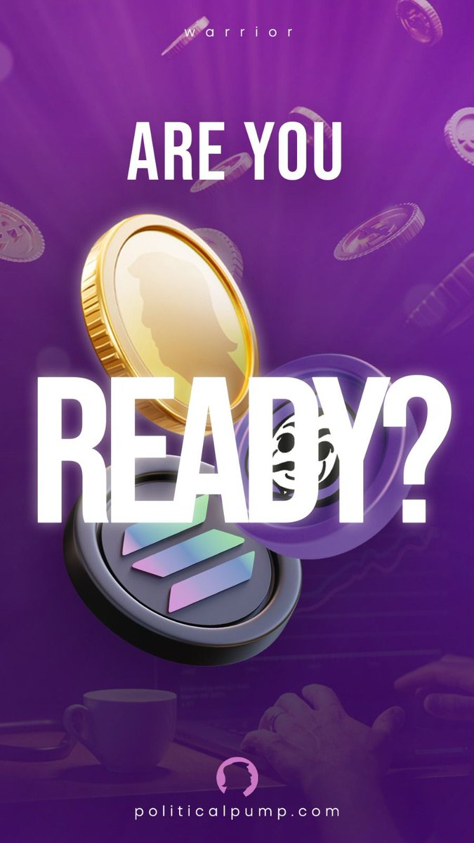 WarriorCoin_io's tweet photo. Stack. Swap. Moon. 🌕
🚀 $TRUMP is coming fair launch, no shady biz!
💰 Load up on $WAR
💥 Get ready to swap on launch
No whales, no scams—just pure crypto fire! 💪
🔗 https://t.co/R6Wcu1dkCs
#WarriorArmy #PPTrump #NoCronies https://t.co/mGjQFMqXHC